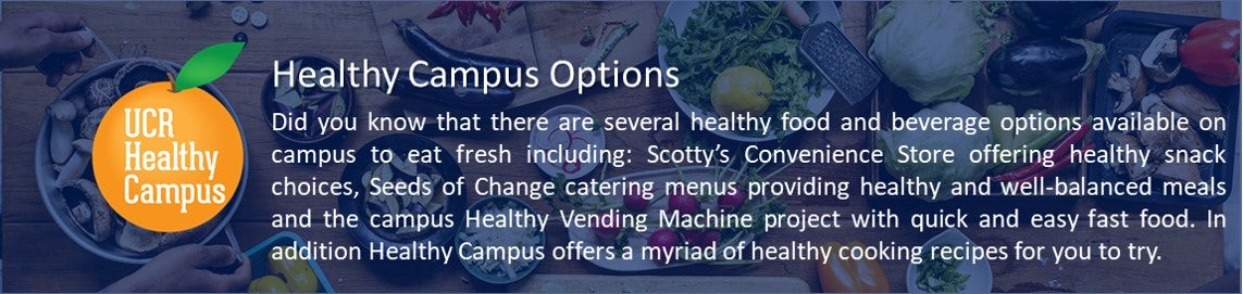 Eat Fresh Campus Options banner