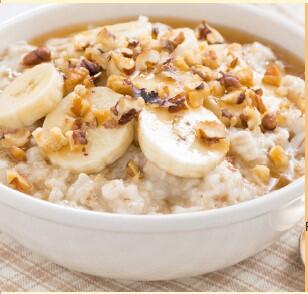 Banana Walnut Overnight Oatmeal