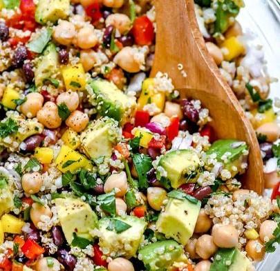 Honey Lime Quinoa Salad