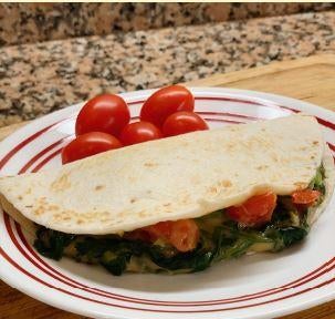 Spinach Quesadillas