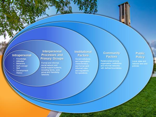 Healthy Campus Socio-Ecological Model