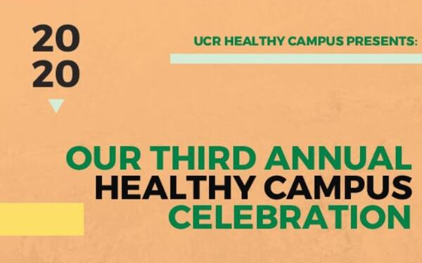 Healthy Campus Celebration banner