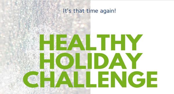 Healthy Holiday Challenge banner