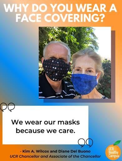 I Wear a Mask Campaign banner